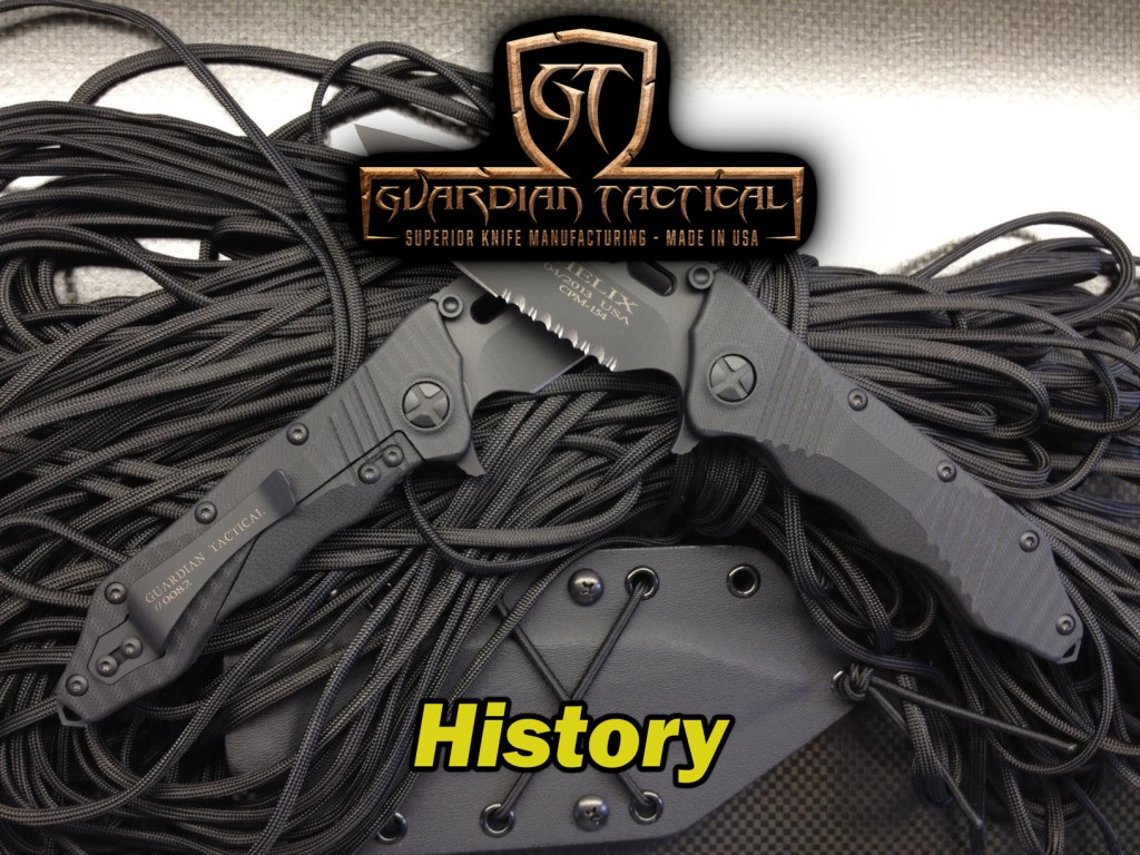 History of Guardian Tactical Knives